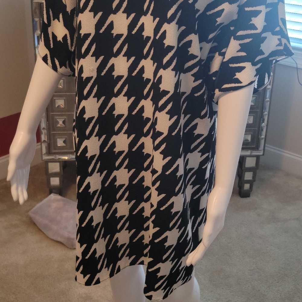 Vince Camuto Houndstooth Dress
